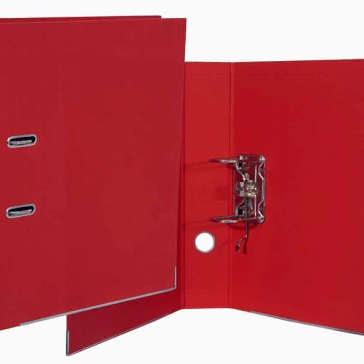 Bismark Archivador A-Z Formato Folio - PVC de Gran Resistencia - Tarjetero en el Lomo - Cartoneras Metalicas en el Borde Inferior - Mecanismo de Palan 1