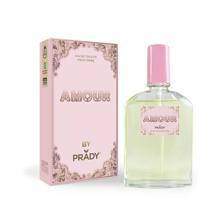 Prady Colonia de Mujer Amour - Frasco de 90 ml - Spray Pulverizador