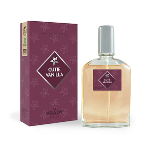 Prady Colonia Unisex Cuttie Vanilla - Frasco de 90 ml - Spray Pulverizador