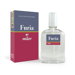 Prady Colonia de Hombre Furia - Frasco de 90 ml - Spray Pulverizador