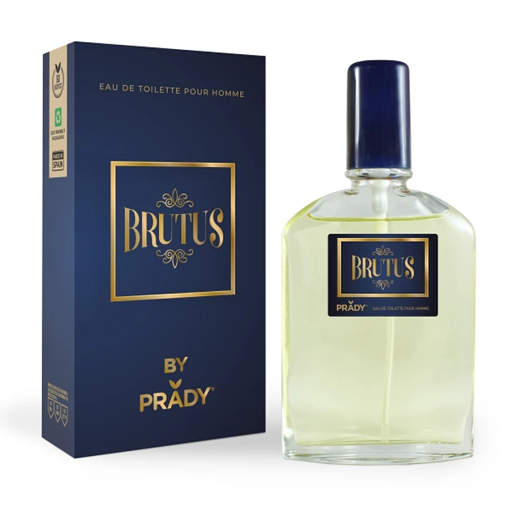 Prady Colonia de Hombre Brutus - Frasco de 90 ml - Spray Pulverizador 1