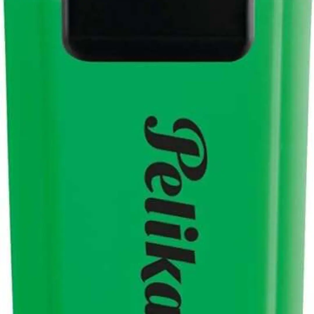 Pelikan Subrayador Textmarker Signal - Punta Biselada de 2.0mm - Tinta de Secado Rapido - Ideal para Resaltar Texto - Color Verde Fluorescente 1