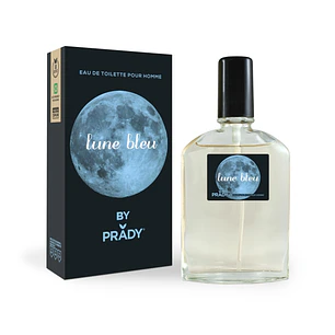 Prady Colonia de Hombre Lune Blue - Frasco de 90 ml - Spray Pulverizador
