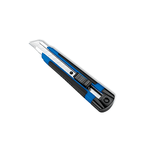 Dahle 10875 Allround Cuter con Cuchilla de 18mm - Mecanismo Automatico de Bloqueo - Guia Metalica