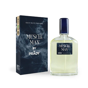 Prady Colonia de Hombre Muscle Man - Frasco de 90 ml - Spray Pulverizador