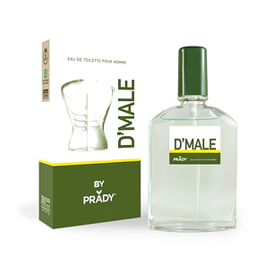 Prady Colonia de Hombre D´Male - Frasco de 90 ml - Spray Pulverizador