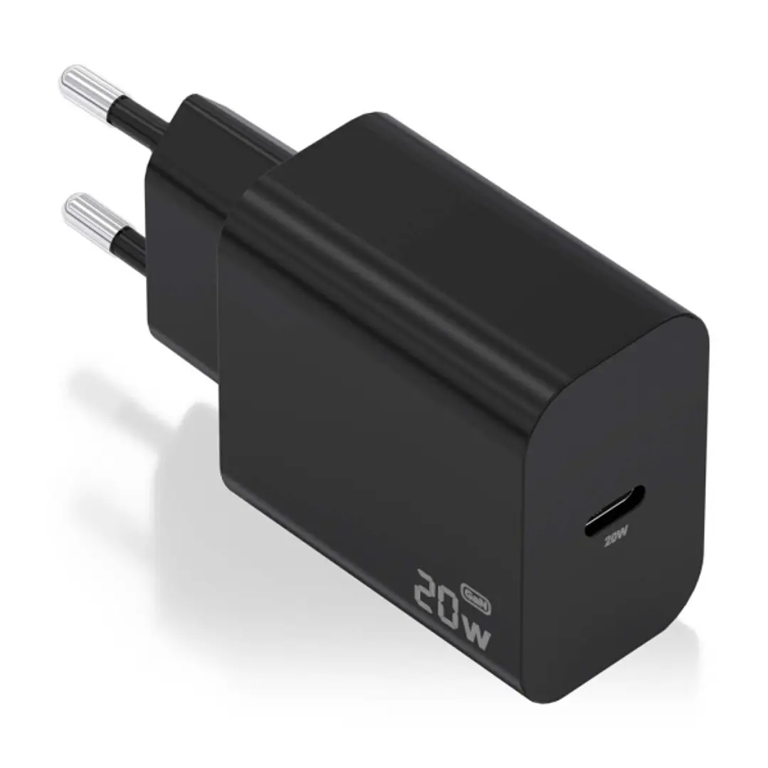 Aisens Cargador GaN 20W - USB-C PD3.0 - Color Negro 1