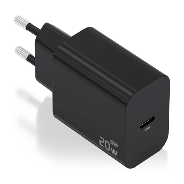 Aisens Cargador GaN 20W - USB-C PD3.0 - Color Negro 1