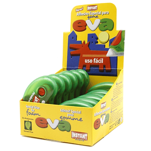 Instant Roller de Adhesivo Especial para Goma EVA - Aplicacion Limpia y Facil - Pegado Instantaneo - Sin Disolventes