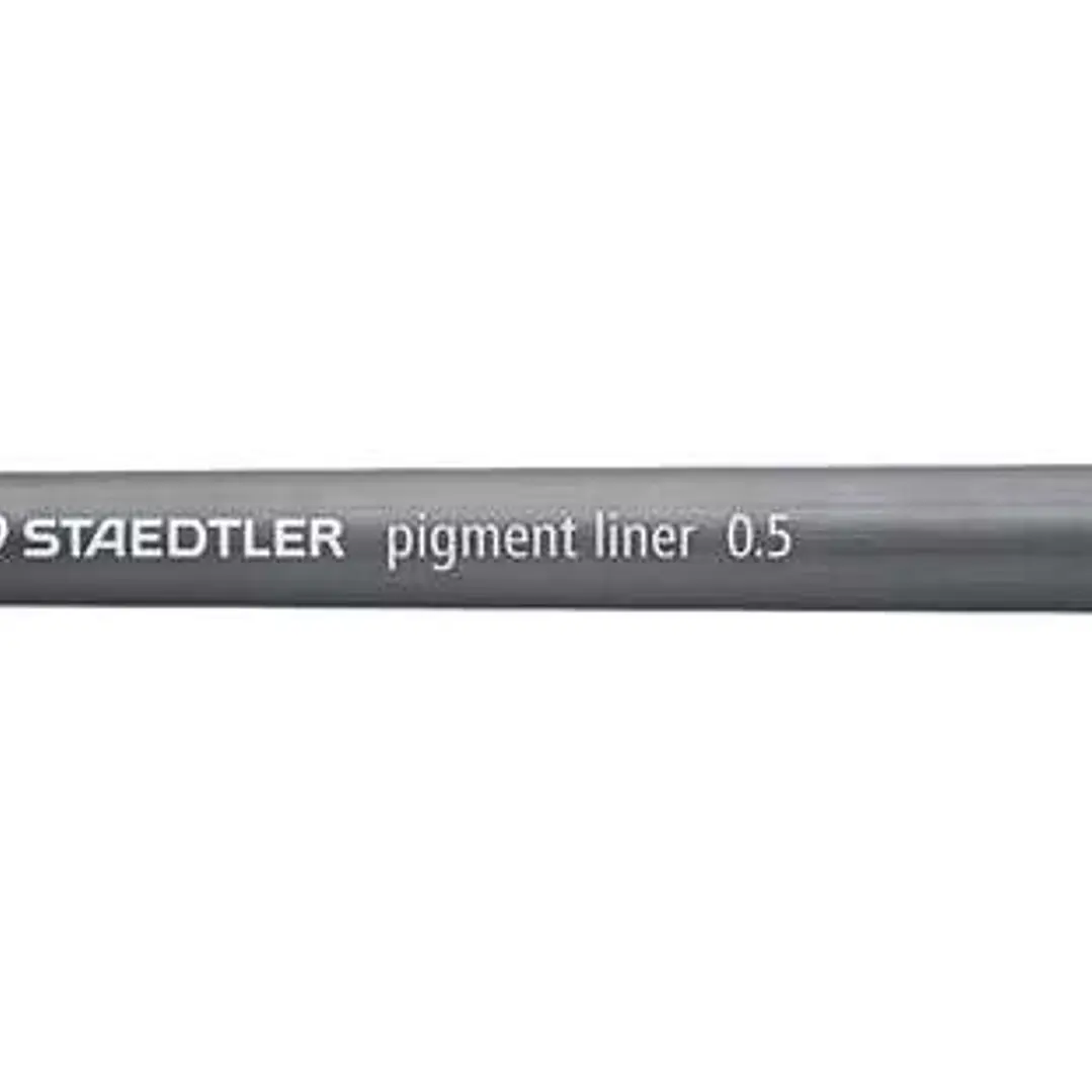 Staedtler Pigment Liner 308 Rotulador Calibrado - Trazo 0.5mm - Secado Rapido - Color Marron Claro 1