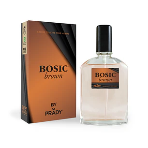 Prady Colonia de Hombre Bosic Brown - Frasco de 90 ml - Spray Pulverizador