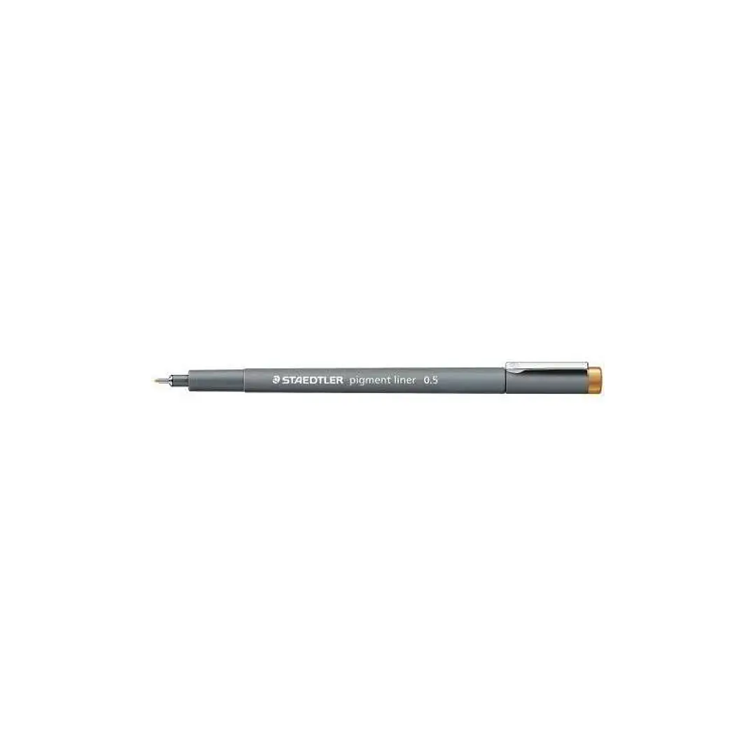 Staedtler Pigment Liner 308 Rotulador Calibrado - Trazo 0.5mm - Secado Rapido - Color Naranja 1