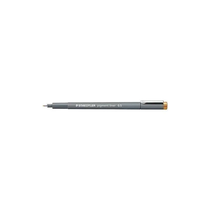 Staedtler Pigment Liner 308 Rotulador Calibrado - Trazo 0.5mm - Secado Rapido - Color Naranja 1