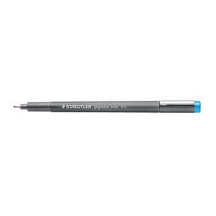 Staedtler Pigment Liner 308 Rotulador Calibrado - Trazo 0.5mm - Secado Rapido - Color Azul Claro