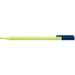 Staedtler Triplus Color 323 Rotulador de Punta Fina - Trazo 1mm Aprox - Tinta Base de Agua - Color Verde Lima