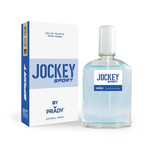 Prady Colonia de Hombre Jockey Sport Blue - Frasco de 90 ml - Spray Pulverizador