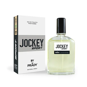 Prady Colonia de Hombre Jockey Sport Black - Frasco de 90 ml - Spray Pulverizador