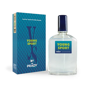 Prady Colonia de Hombre Young Sport - Frasco de 90 ml - Spray Pulverizador