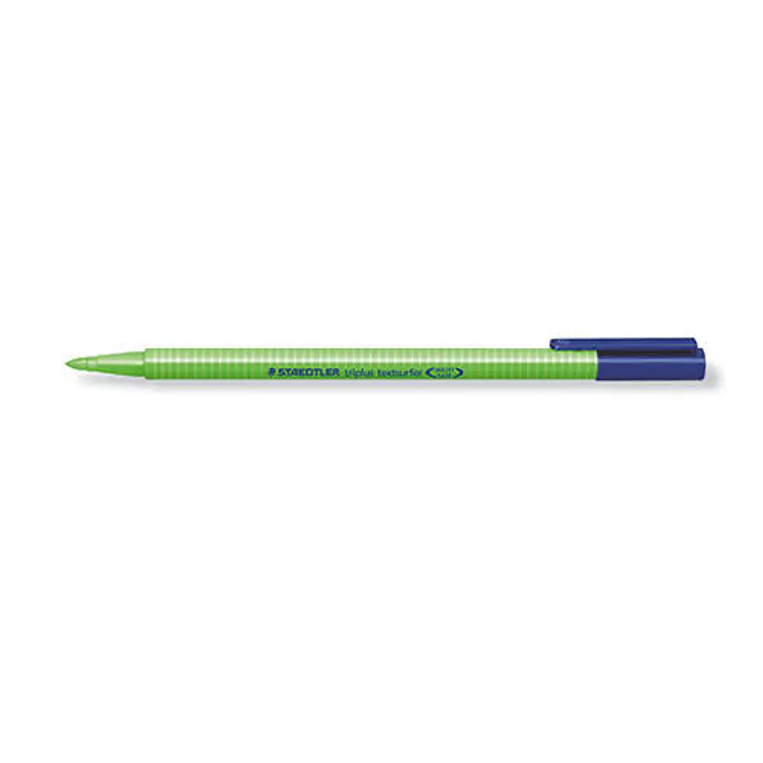 Staedtler Triplus Textsurfer 362 Rotulador Fluorescente - Punta Biselada 1 - 4mm Aprox - Tinta Base de Agua - Color Verde 1