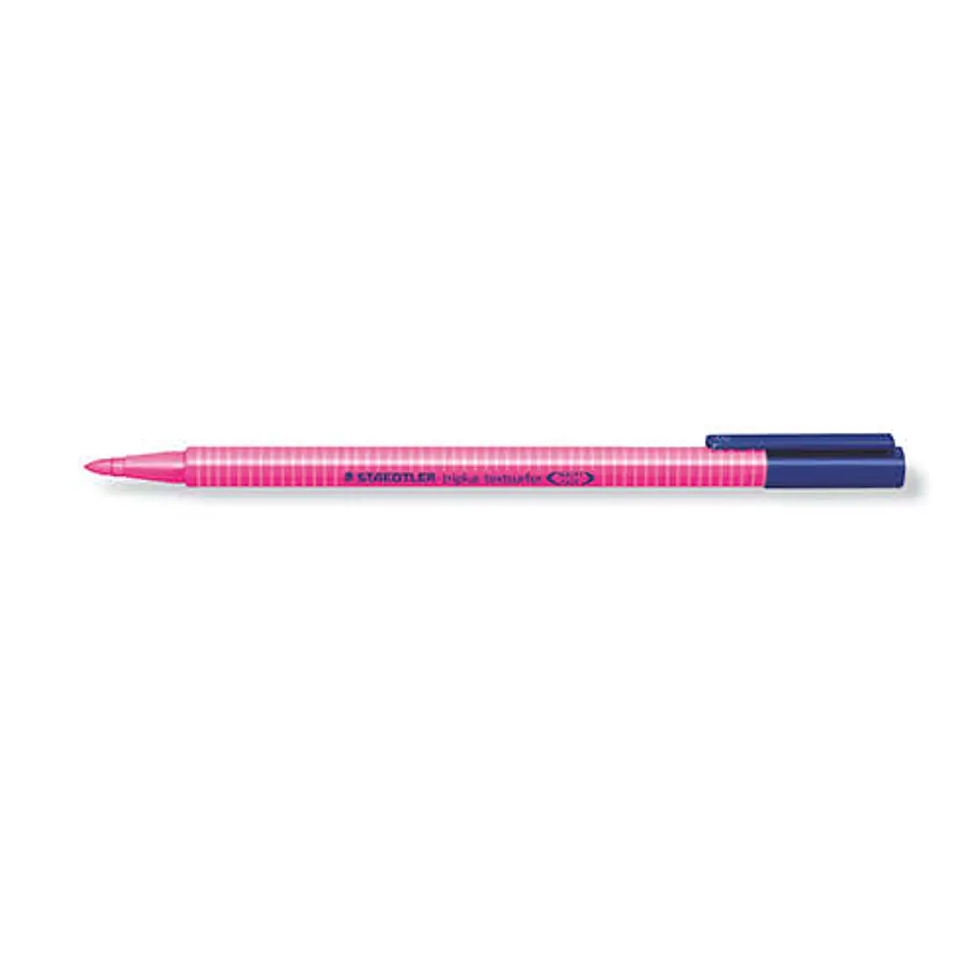 Staedtler Triplus Textsurfer 362 Rotulador Fluorescente - Punta Biselada 1 - 4mm Aprox - Tinta Base de Agua - Color Rosa 1