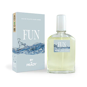 Prady Colonia de Hombre Fun - Frasco de 90 ml - Spray Pulverizador