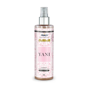Prady Brilli Brilli Body & Hair Mist Yani - Frasco de 250 ml - Spray Pulverizador