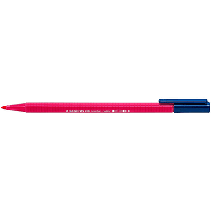Staedtler Triplus Color 323 Rotulador de Punta Fina - Trazo 1mm Aprox - Tinta Base de Agua - Color Rojo Burdeos