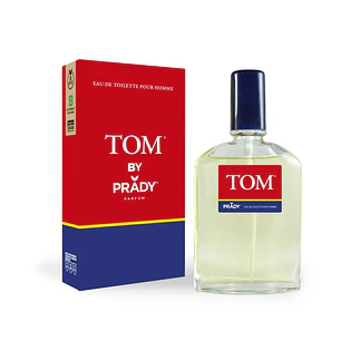 Prady Colonia de Hombre Tom - Frasco de 90 ml - Spray Pulverizador