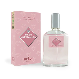 Prady Colonia de Mujer Yummy Marshmallow - Frasco de 90 ml - Spray Pulverizador