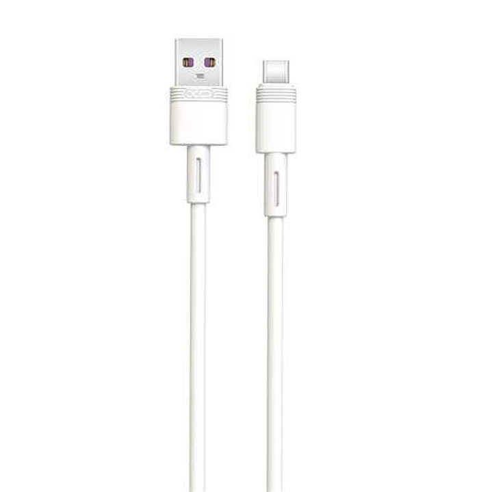 XO Cable NBQ166 Carga Rapida USB - Tipo C - 5A - 1m - Color Blanco 1