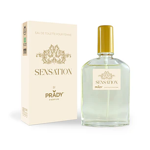 Prady Colonia de Mujer Sensation - Frasco de 90 ml - Spray Pulverizador