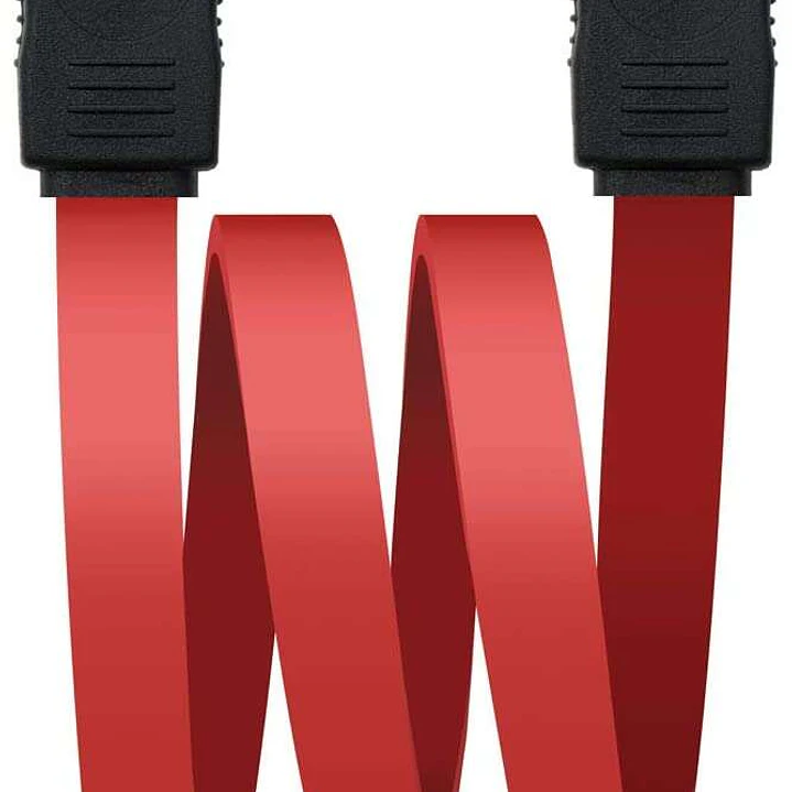 Nanocable Cable Datos SATA OEM 0.50m - Color Rojo 1