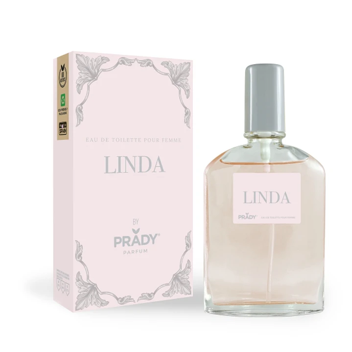 Prady Colonia de Mujer Linda - Frasco de 90 ml - Spray Pulverizador 1