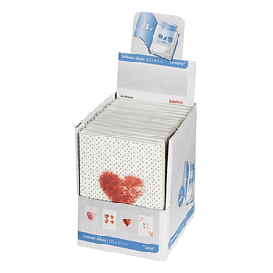 Hama Lazise Album de Fotos - Capacidad para 24 Fotos 10x15cm - Tapa Blanda - Insercion Desde Arriba - 12.5x16.5cm - Colores Surtidos