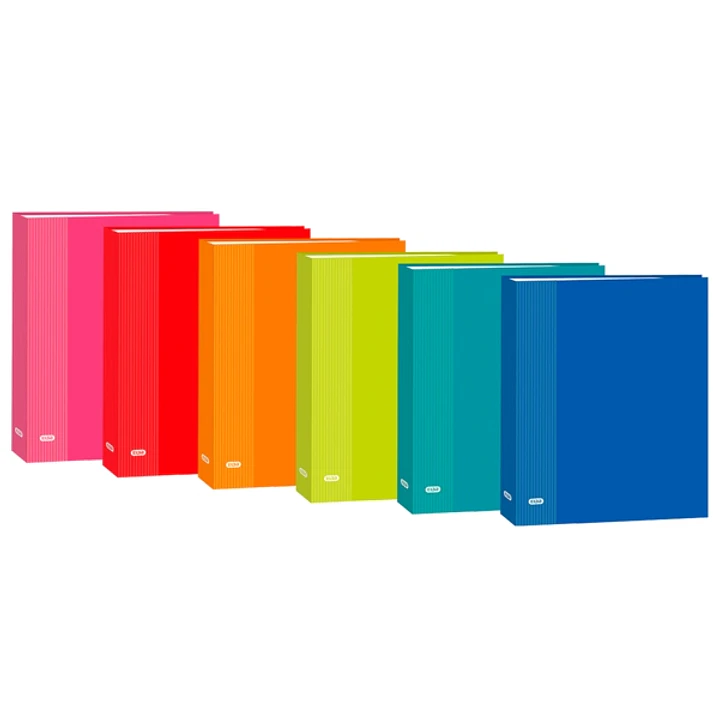 Elba Color Life Carpeta de Anillas 2Dx25mm Tamaño Folio - Lomo 40mm - Carton Forrado Exterior - Colores Surtidos 1