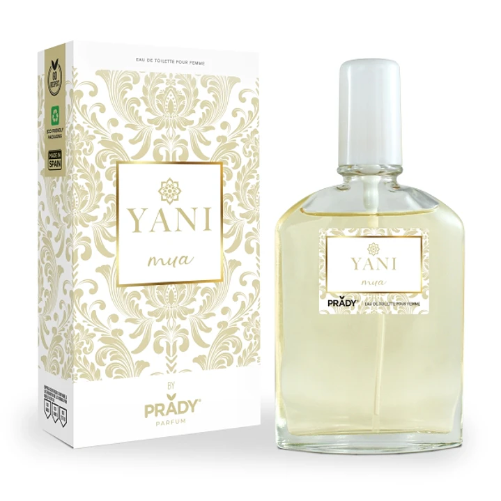 Prady Colonia de Mujer Yani Mua - Frasco de 90 ml - Spray Pulverizador 1