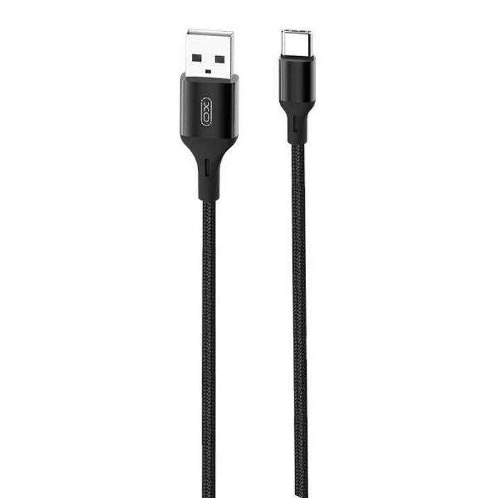 XO Cable USB-A Macho a Tipo C - Carga + Transmision de Datos Alta Velocidad - 2-4A - 1m - Color Negro 1