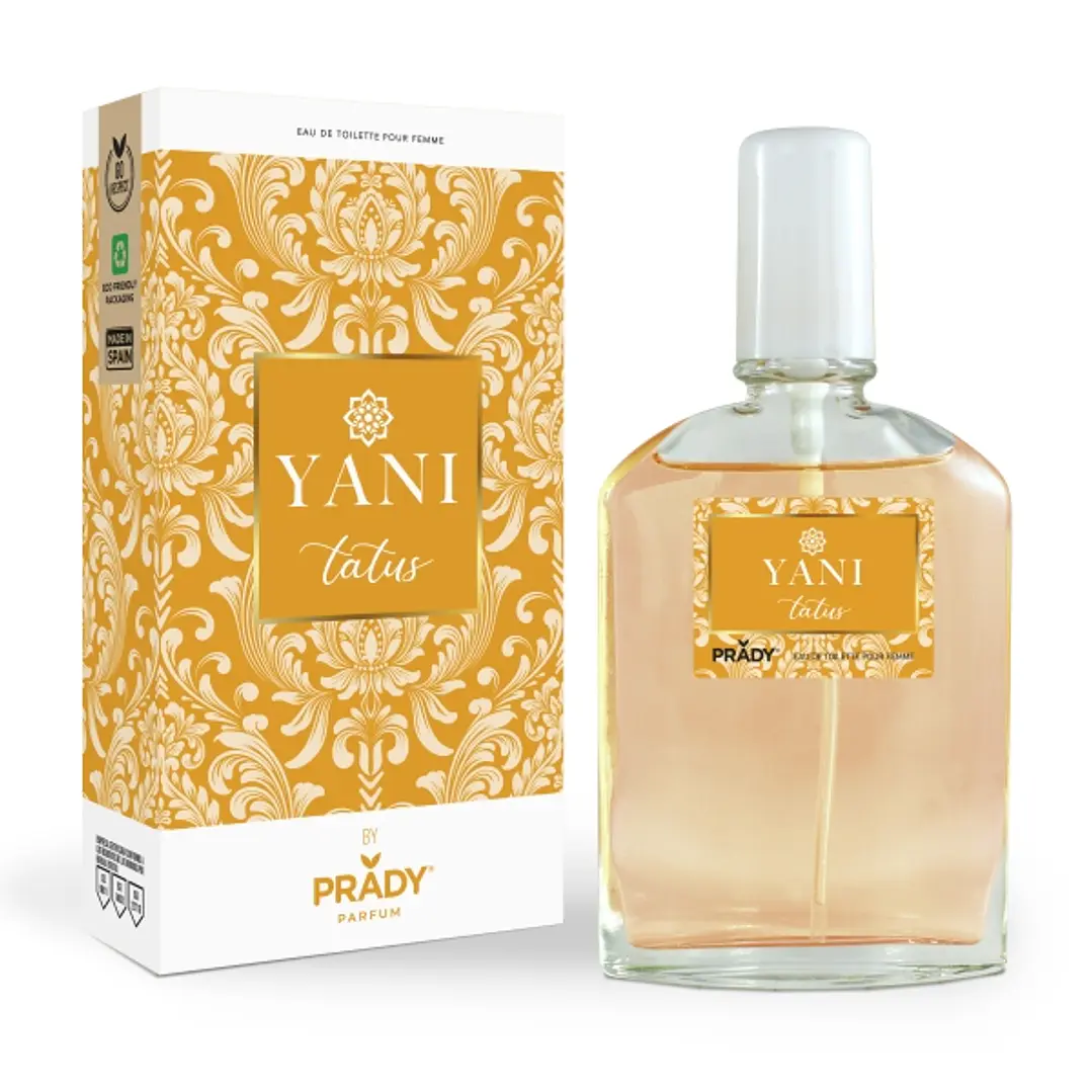Prady Colonia de Mujer Yani Tatus - Frasco de 90 ml - Spray Pulverizador 1