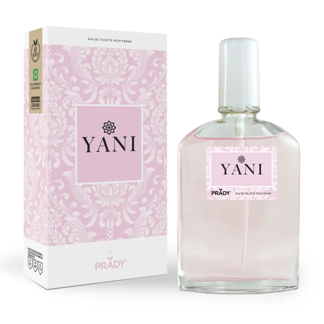Prady Colonia de Mujer Yani - Frasco de 90 ml - Spray Pulverizador 1