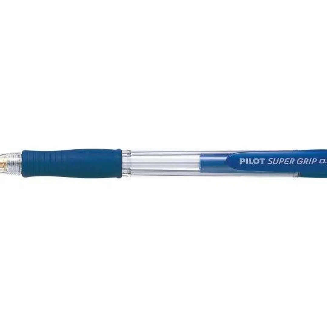 Pilot Portaminas SuperGrip H185 - Trazo 0.5mm - Mina HB - Cuerpo Azul 1
