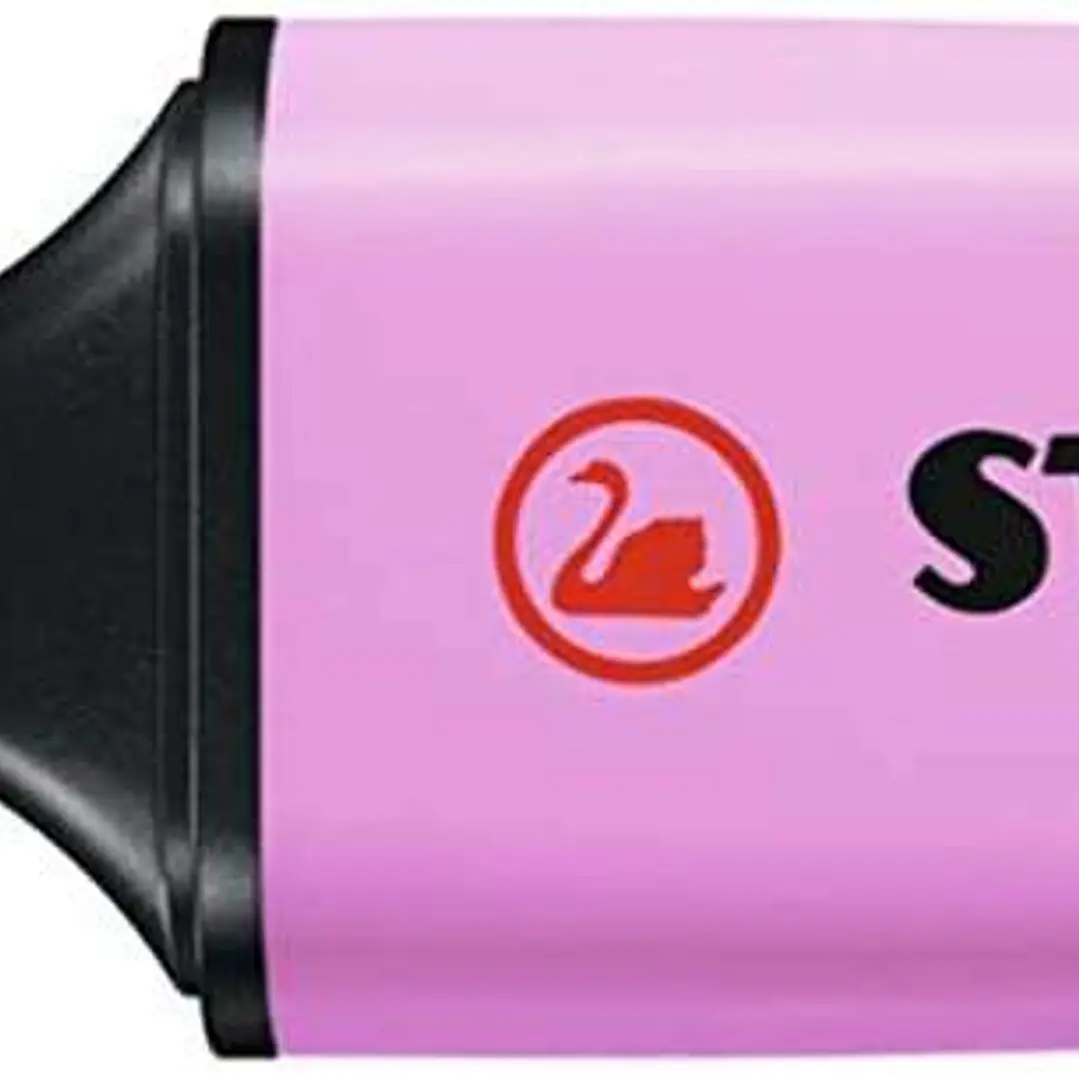 Stabilo Boss 70 Pastel Marcador Fluorescente - Trazo entre 2 y 5mm - Recargable - Tinta con Base de Agua - Color Fucsia Helado 1