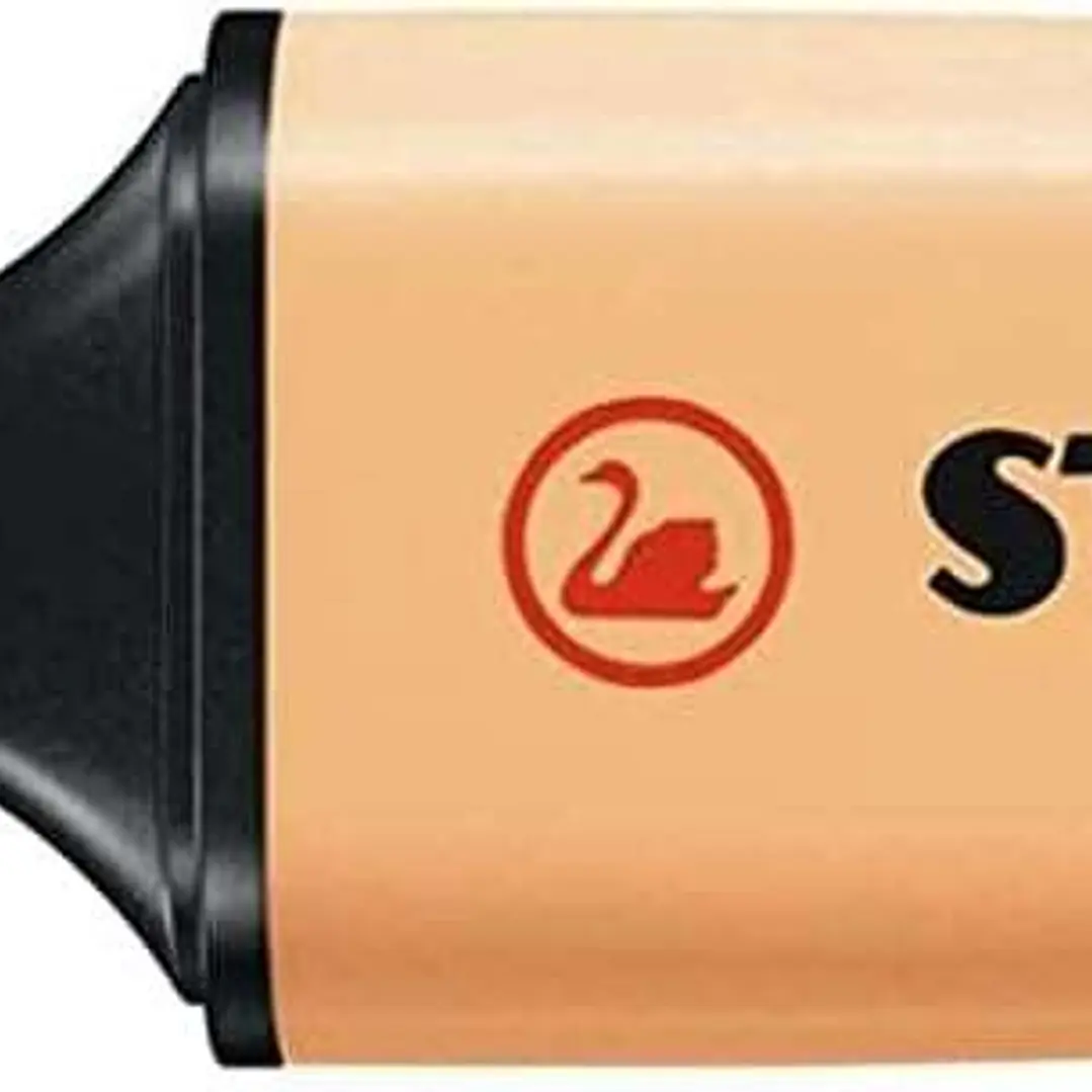 Stabilo Boss 70 Pastel Marcador Fluorescente - Trazo entre 2 y 5mm - Recargable - Tinta con Base de Agua - Color Naranja Palido 1