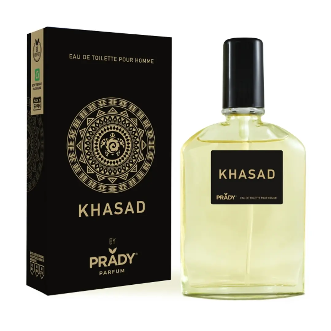 Prady Colonia de Hombre Khasad - Frasco de 90 ml - Spray Pulverizador 1