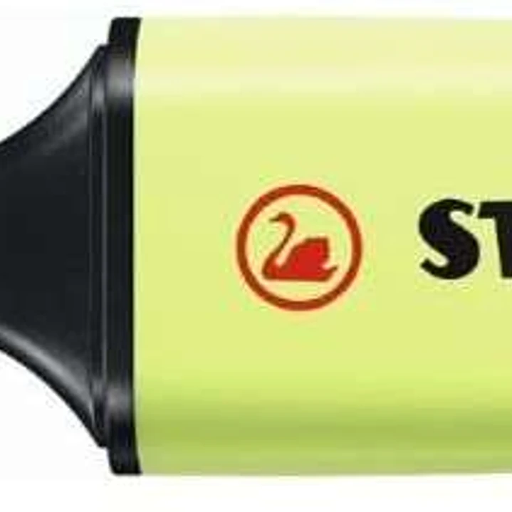 Stabilo Boss 70 Pastel Marcador Fluorescente - Trazo entre 2 y 5mm - Recargable - Tinta con Base de Agua - Color Chispa de Lima 1