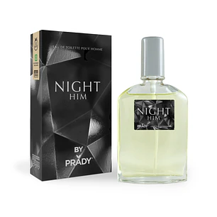 Prady Colonia de Hombre Night Him - Frasco de 90 ml - Spray Pulverizador