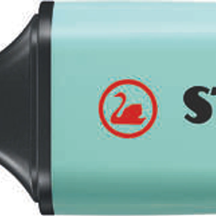 Stabilo Boss 70 Pastel Rotulador Marcador Fluorescente - Trazo entre 2 y 5mm - Recargable - Tinta con Base de Agua - Color Toque Turquesa 1