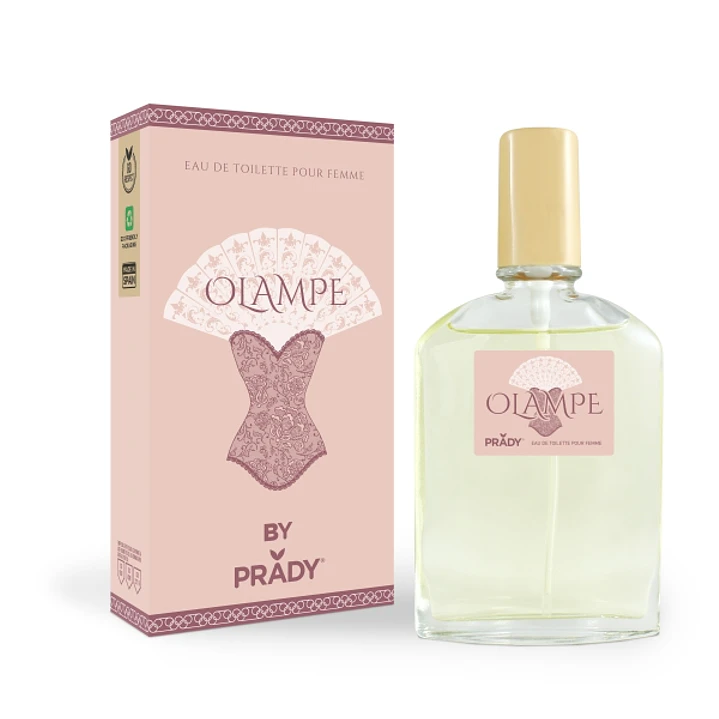Prady Colonia de Mujer Olampe - Frasco de 90 ml - Spray Pulverizador 1