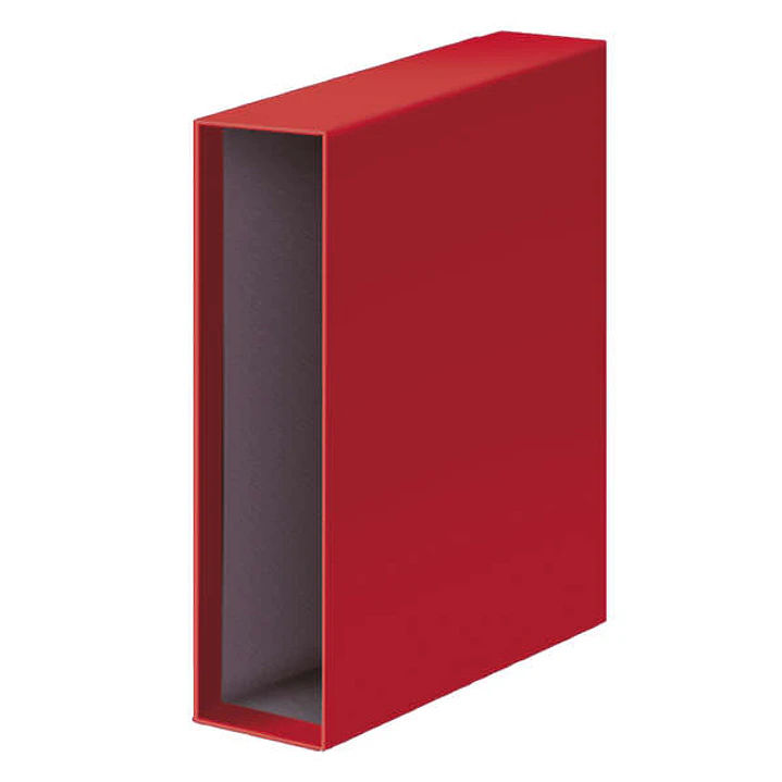 Dohe Archicolor Funda para Archivador de Palanca - Formato Folio - Carton Forrado - Color Rojo 1