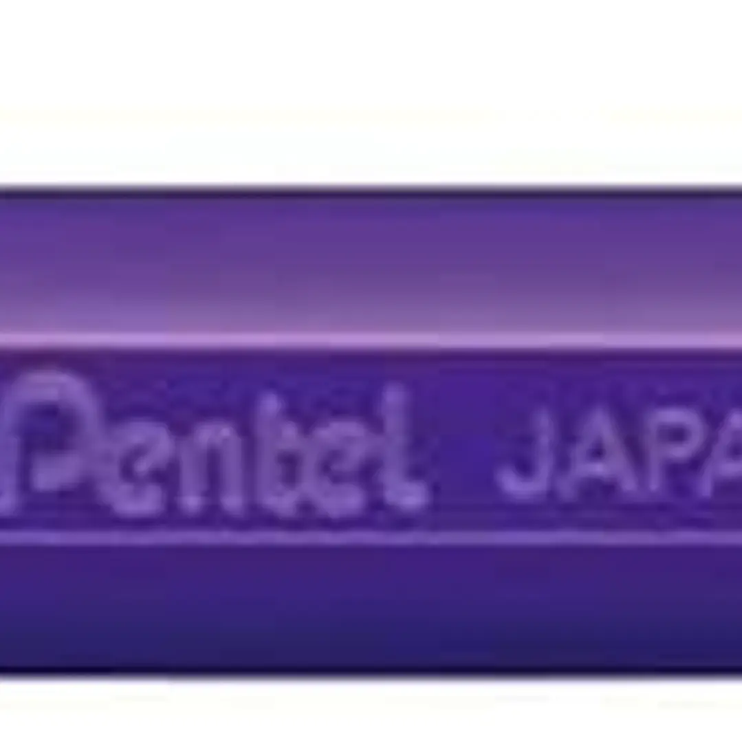 Pentel Mattehop Boligrafo de Bola - Punta 1mm - Trazo 0.5mm - Tinta de Gel Opaca - Fabricado con 55% de Materiales Reciclados - Color Violeta 1