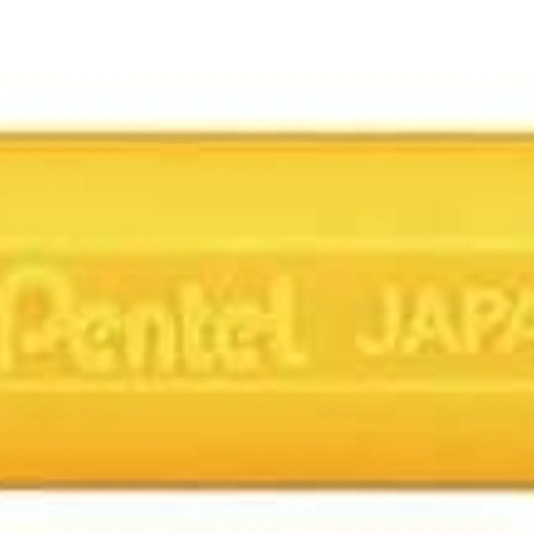 Pentel Mattehop Boligrafo de Bola - Punta 1mm - Trazo 0.5mm - Tinta de Gel Opaca - Fabricado con 55% de Materiales Reciclados - Color Amarillo 1